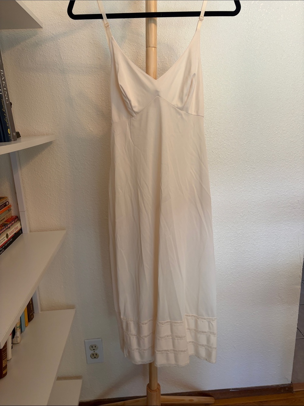 Gorgeous Vintage Union Made Nylon Midi Slip